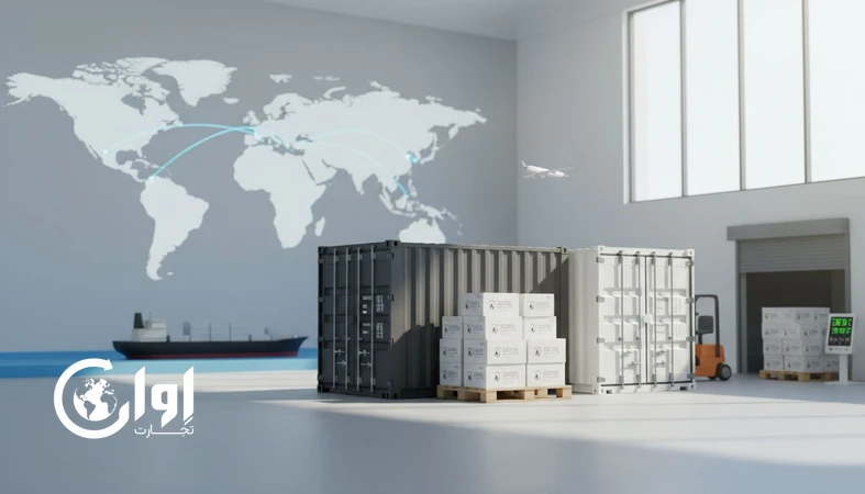 نقشه مسیرهای لجستیک صادرات به آمریکا و استرالیا برای مواد غذایی | اوان تجارت