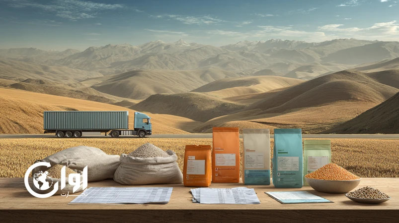 نقشه راه صادراتی محصولات کشاورزی غرب ایران از مزرعه تا بسته‌بندی و قرارداد بین‌المللی