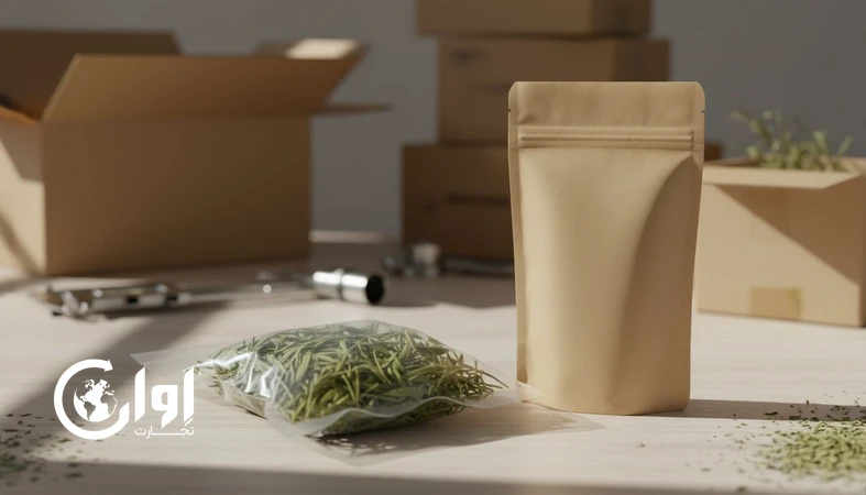 ترخون خشک در بسته‌بندی پاکتی و وکیوم برای خرید عمده و صادرات