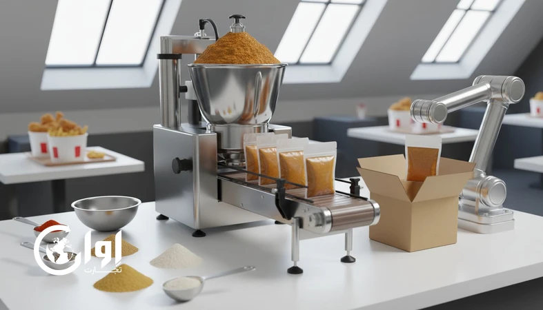 ادویه‌های ترکیبی صادراتی مناسب فست‌فودهای جهانی از اوان تجارت